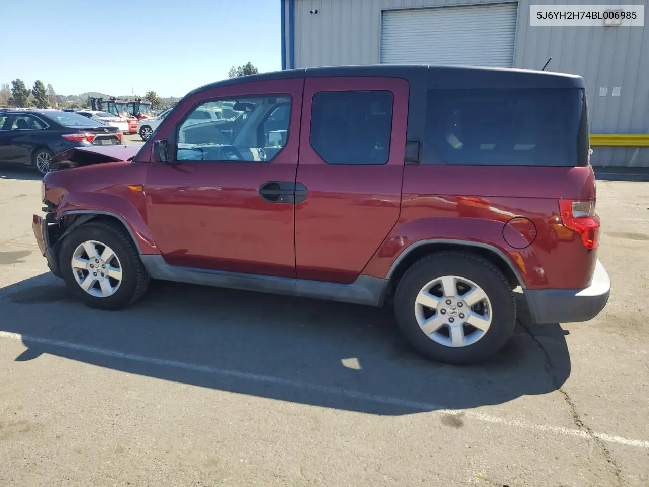 2011 Honda Element Ex VIN: 5J6YH2H74BL006985 Lot: 50532915