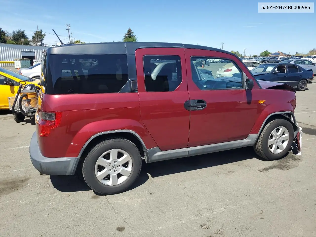 2011 Honda Element Ex VIN: 5J6YH2H74BL006985 Lot: 50532915