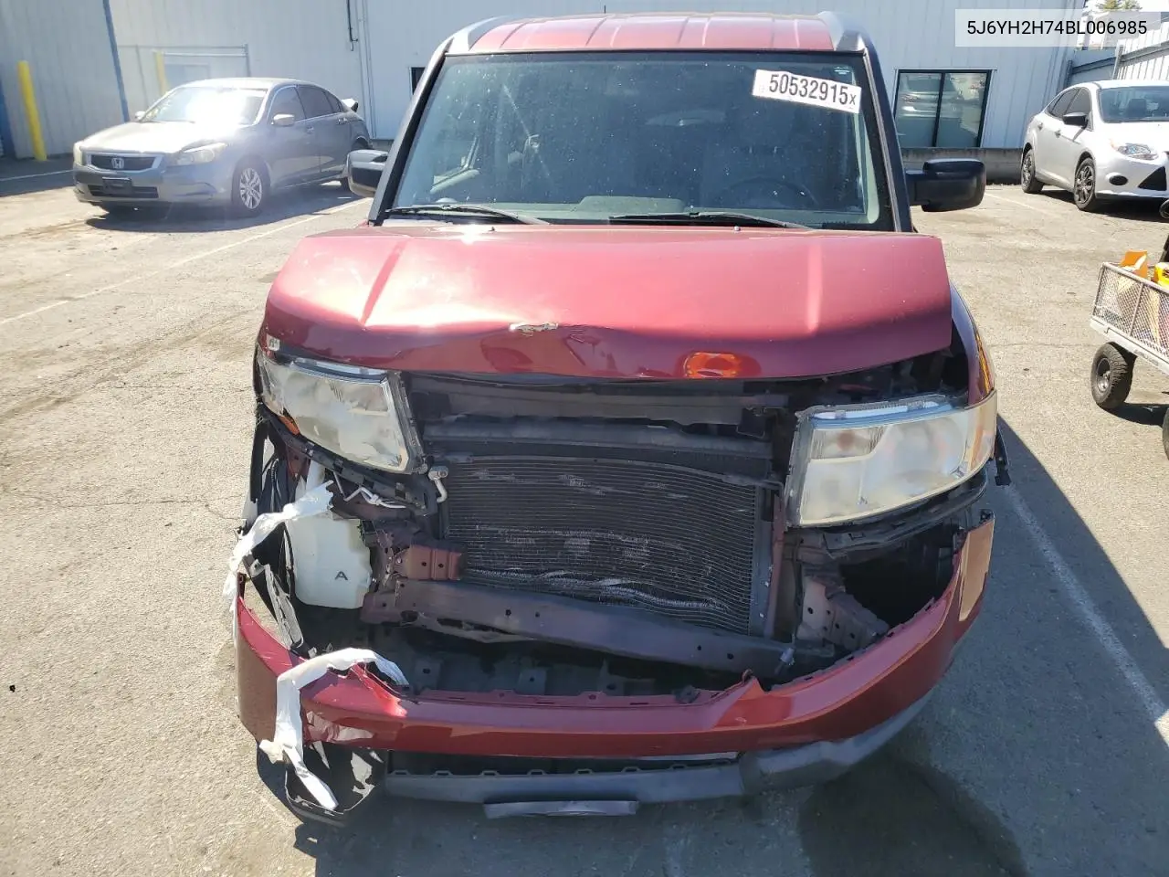 2011 Honda Element Ex VIN: 5J6YH2H74BL006985 Lot: 50532915