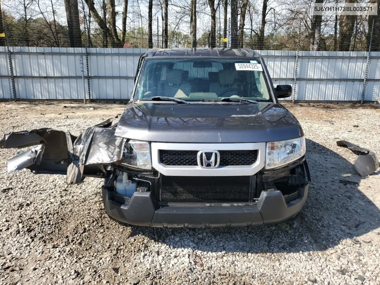 2011 Honda Element Ex VIN: 5J6YH1H73BL003571 Lot: 50944325