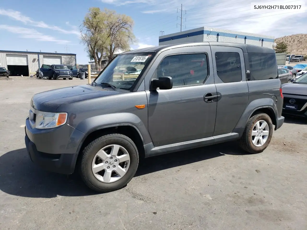 2011 Honda Element Ex VIN: 5J6YH2H71BL007317 Lot: 51018765