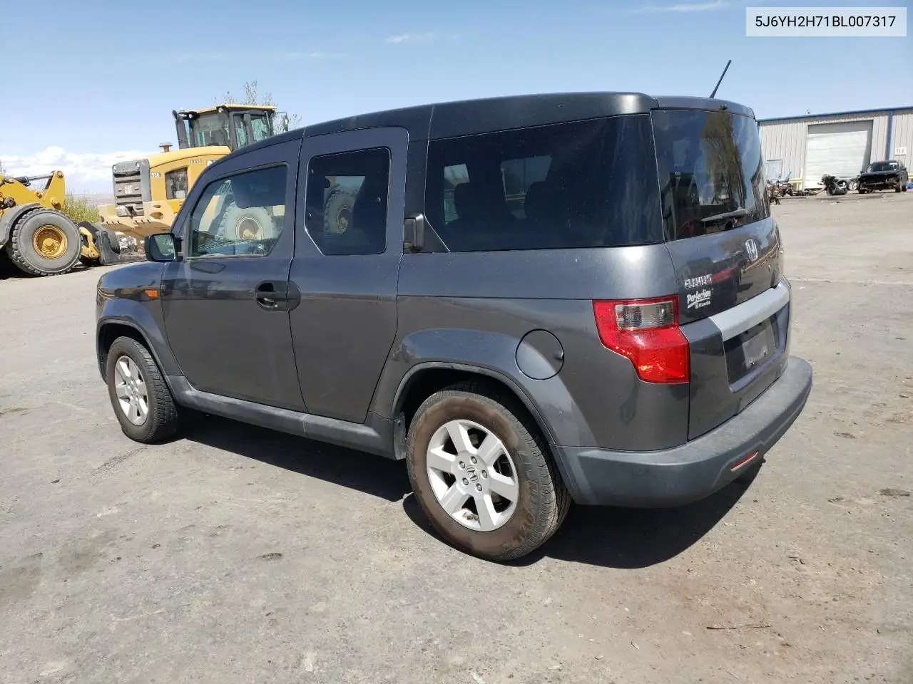 2011 Honda Element Ex VIN: 5J6YH2H71BL007317 Lot: 51018765