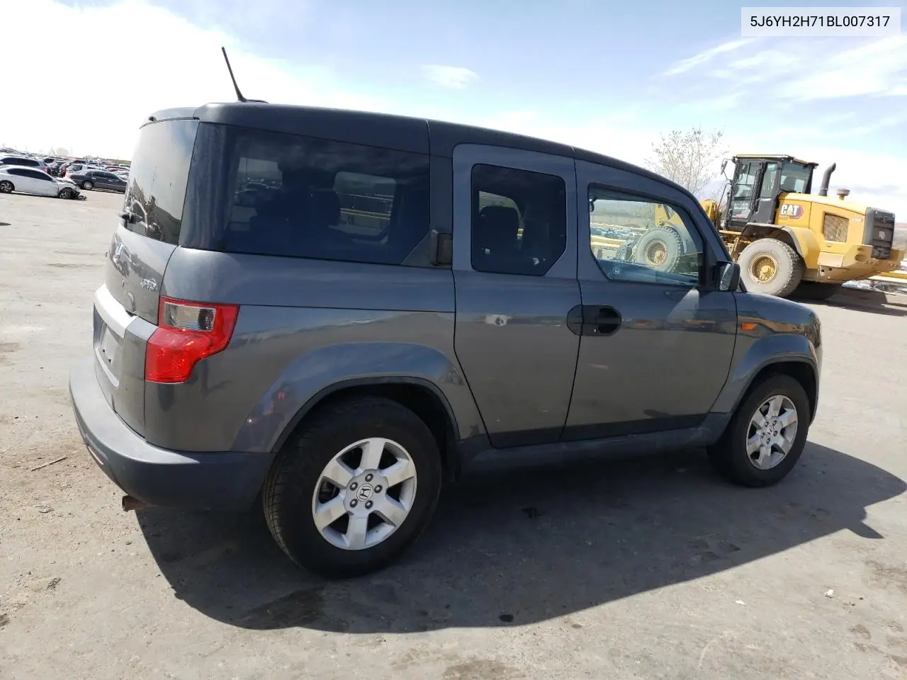 2011 Honda Element Ex VIN: 5J6YH2H71BL007317 Lot: 51018765