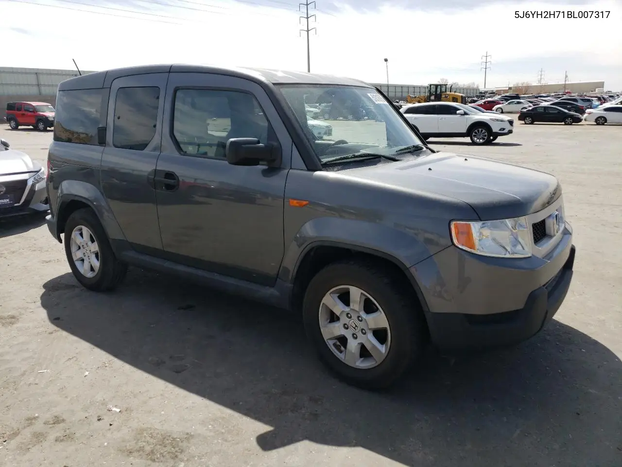 2011 Honda Element Ex VIN: 5J6YH2H71BL007317 Lot: 51018765