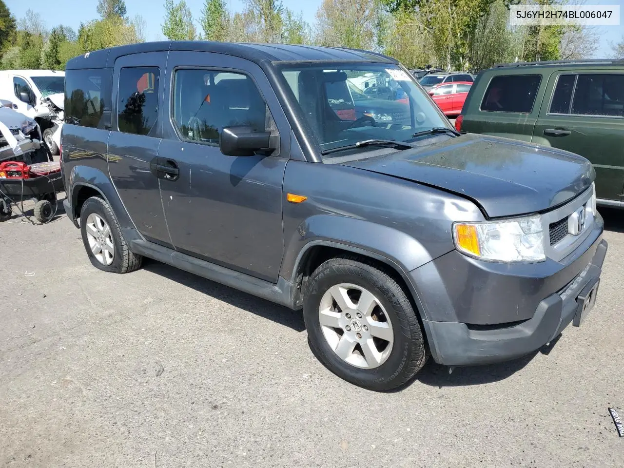 2011 Honda Element Ex VIN: 5J6YH2H74BL006047 Lot: 52771425