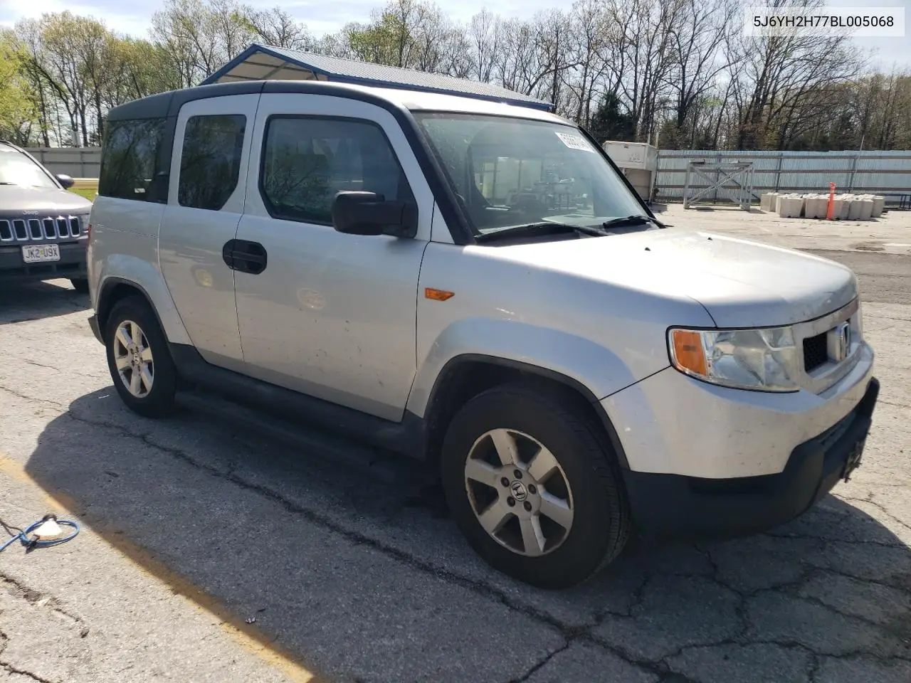 2011 Honda Element Ex VIN: 5J6YH2H77BL005068 Lot: 53867045