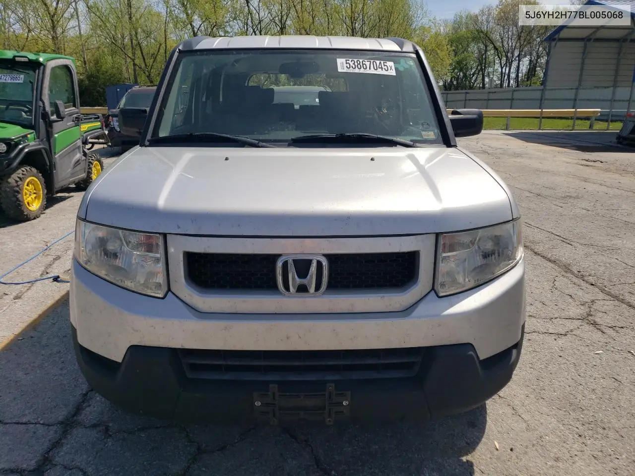 2011 Honda Element Ex VIN: 5J6YH2H77BL005068 Lot: 53867045