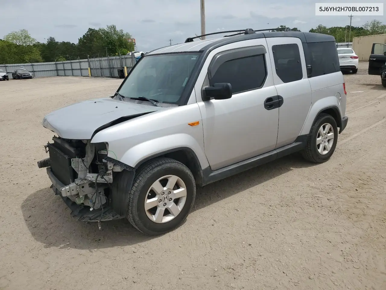 2011 Honda Element Ex VIN: 5J6YH2H70BL007213 Lot: 54048505