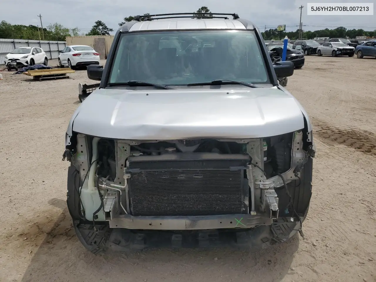2011 Honda Element Ex VIN: 5J6YH2H70BL007213 Lot: 54048505