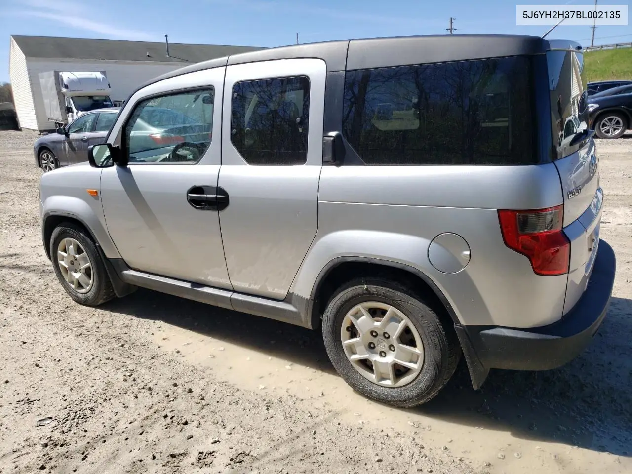 2011 Honda Element Lx VIN: 5J6YH2H37BL002135 Lot: 54972595
