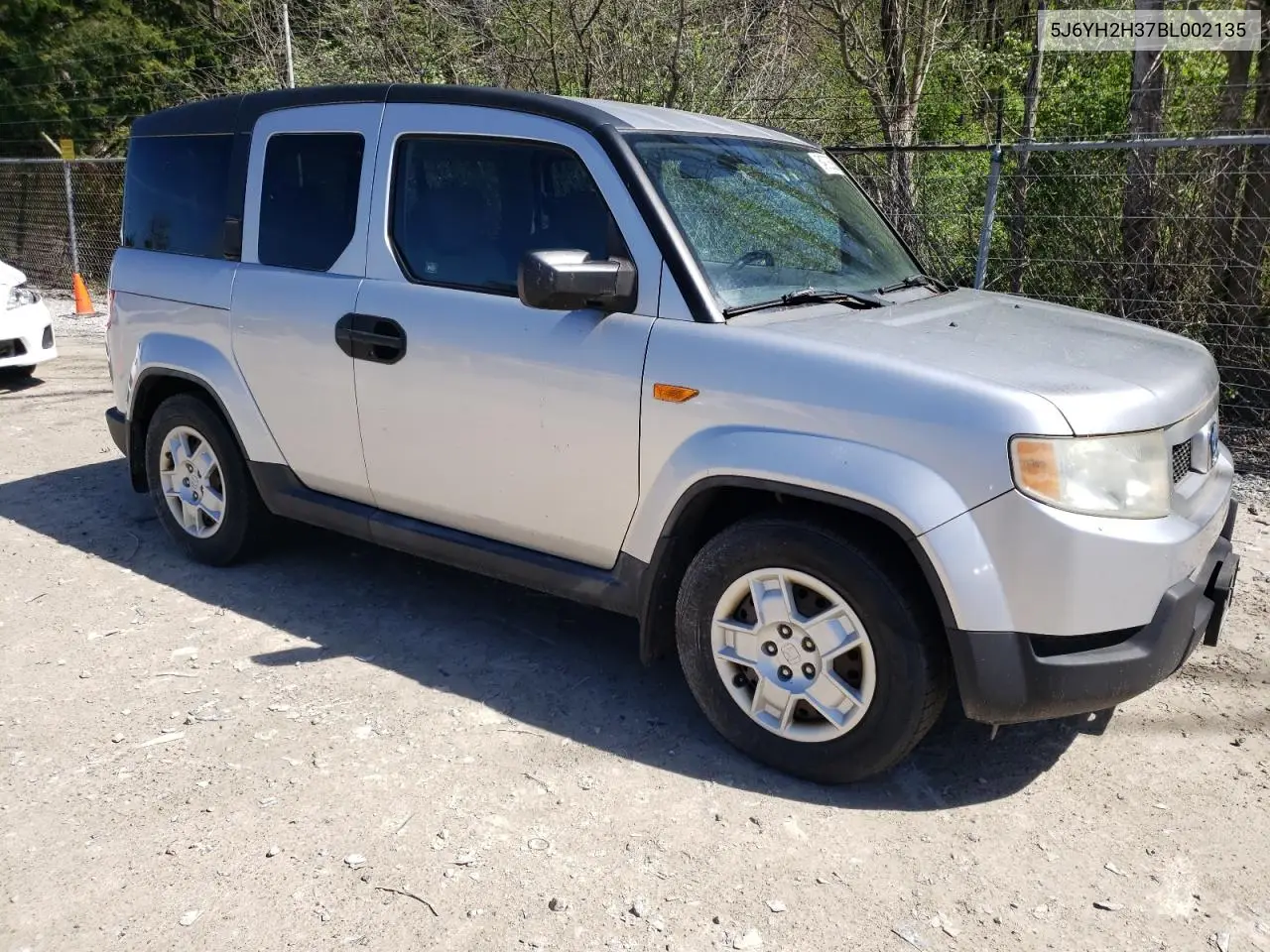 2011 Honda Element Lx VIN: 5J6YH2H37BL002135 Lot: 54972595