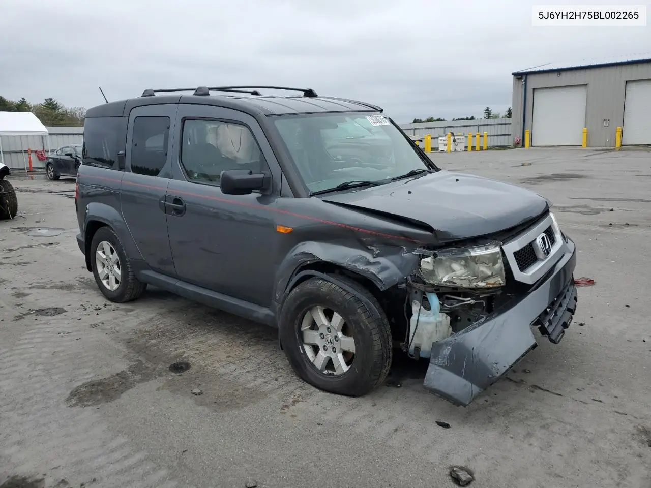 2011 Honda Element Ex VIN: 5J6YH2H75BL002265 Lot: 56382765