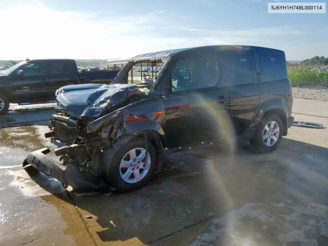 2011 Honda Element Ex VIN: 5J6YH1H74BL000114 Lot: 57806125