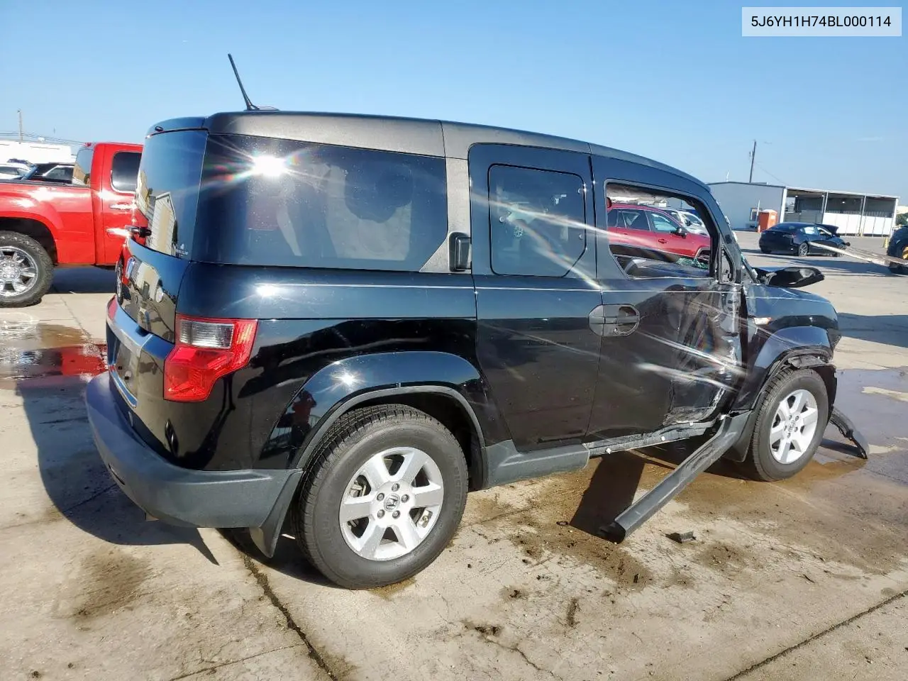 2011 Honda Element Ex VIN: 5J6YH1H74BL000114 Lot: 57806125