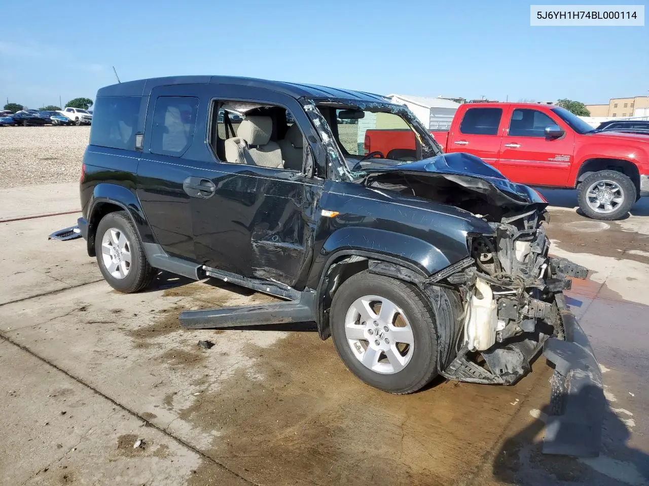 2011 Honda Element Ex VIN: 5J6YH1H74BL000114 Lot: 57806125