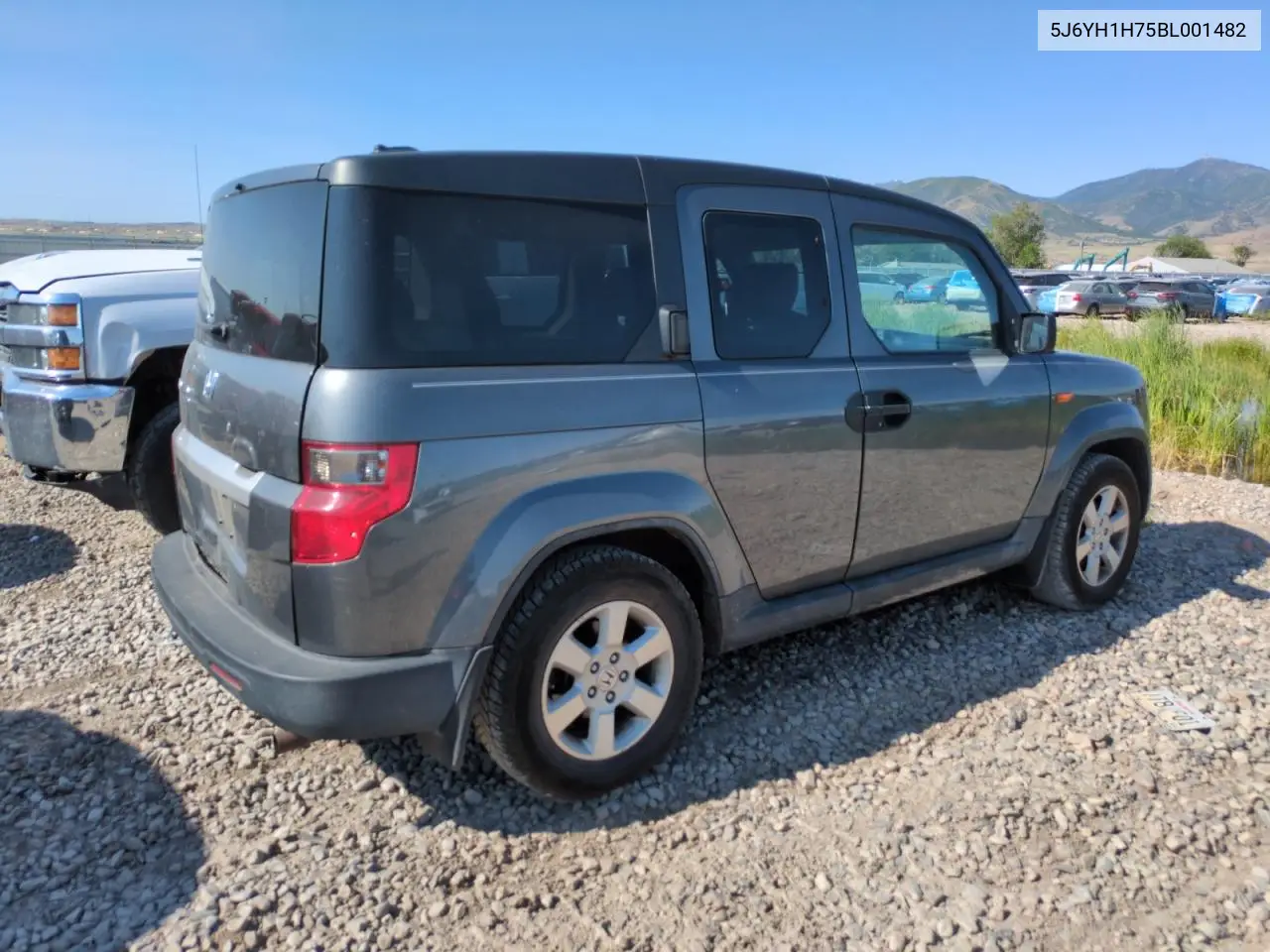 2011 Honda Element Ex VIN: 5J6YH1H75BL001482 Lot: 59041055