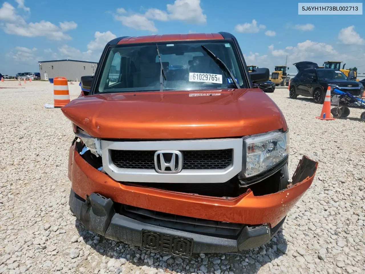 2011 Honda Element Ex VIN: 5J6YH1H73BL002713 Lot: 61029765