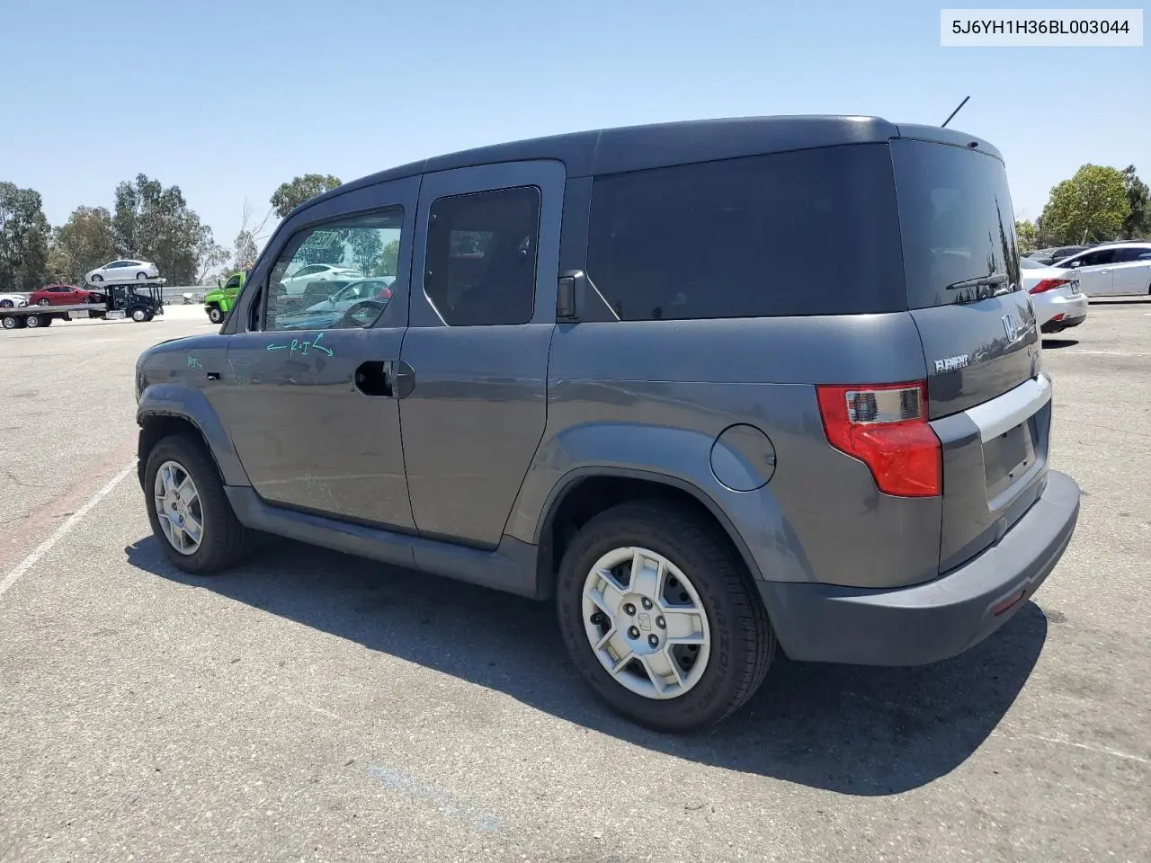 2011 Honda Element Lx VIN: 5J6YH1H36BL003044 Lot: 62960975