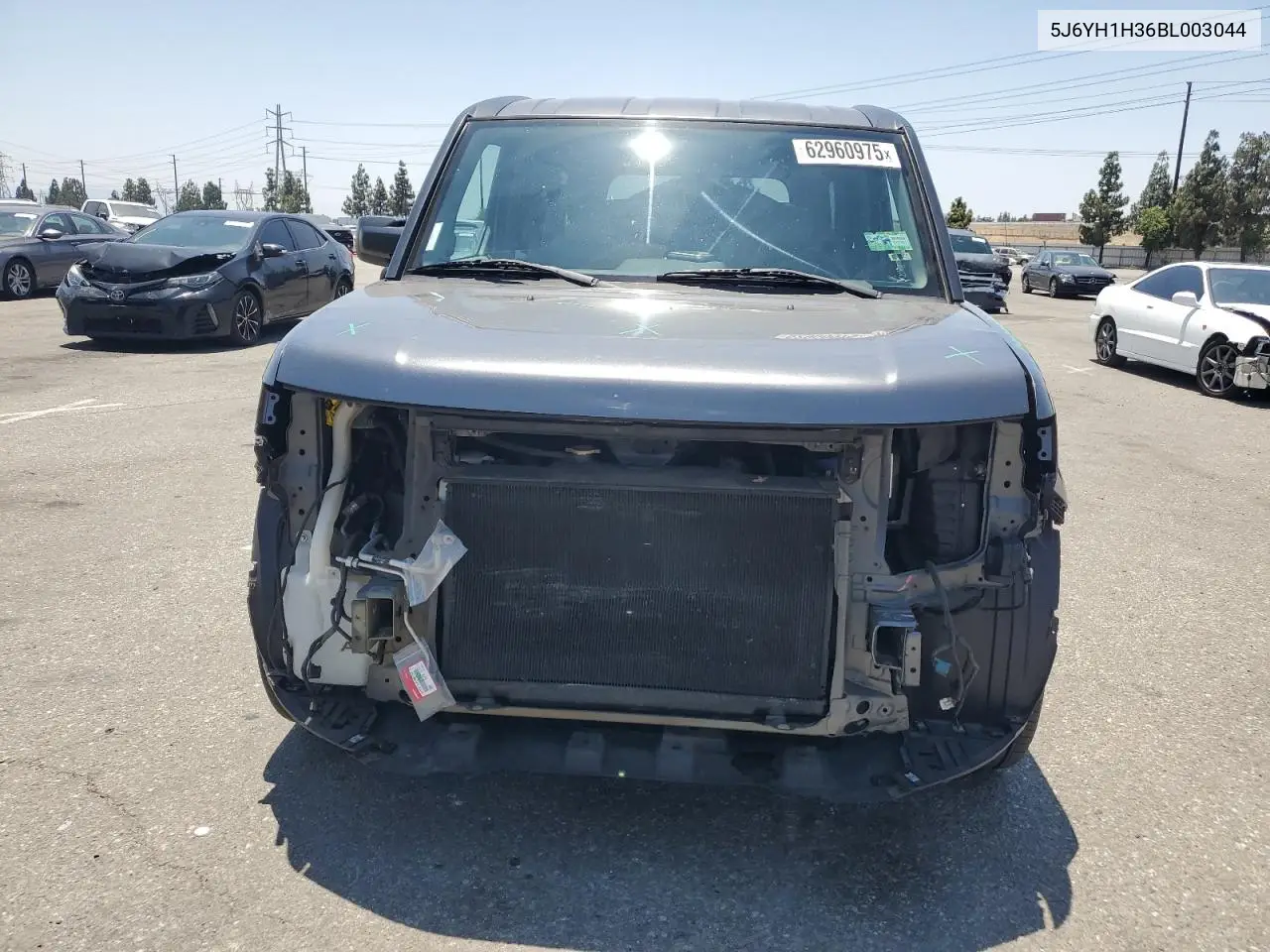 2011 Honda Element Lx VIN: 5J6YH1H36BL003044 Lot: 62960975