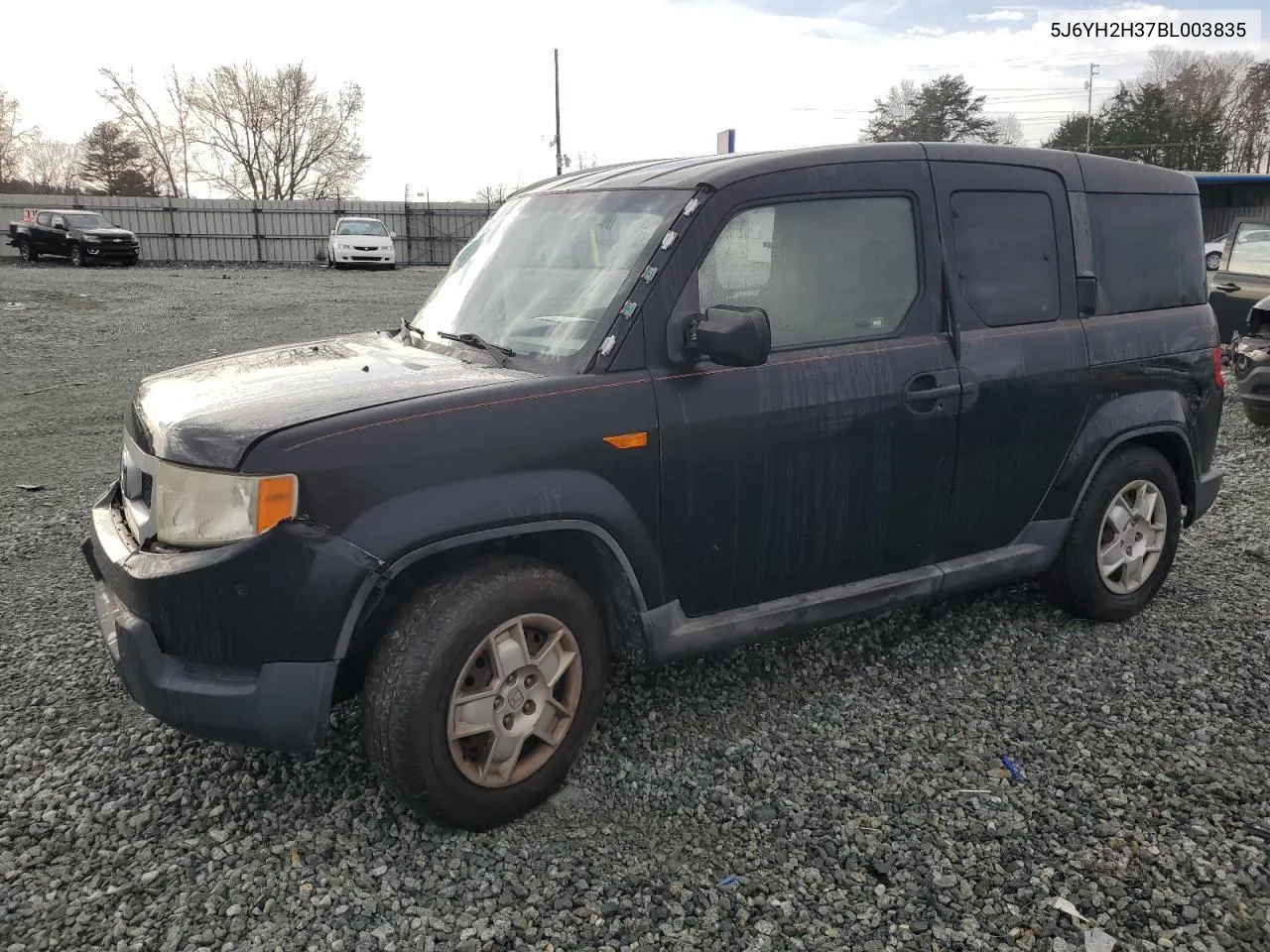 2011 Honda Element Lx VIN: 5J6YH2H37BL003835 Lot: 85241934