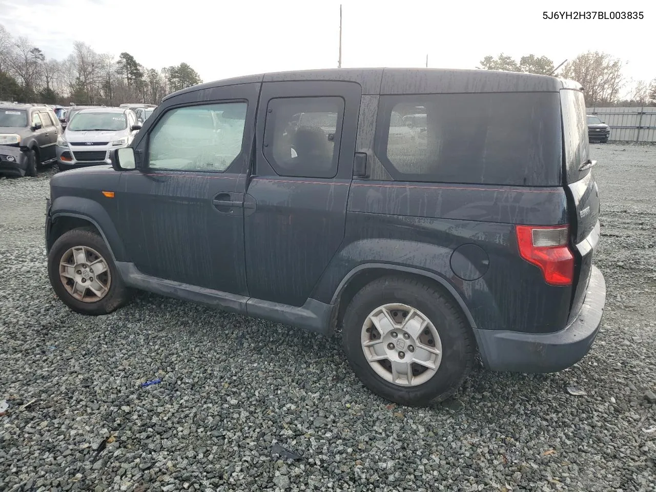 2011 Honda Element Lx VIN: 5J6YH2H37BL003835 Lot: 85241934