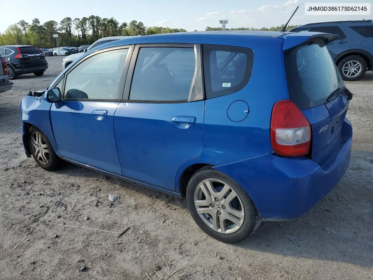 2007 Honda Fit S VIN: JHMGD38617S062145 Lot: 50420465