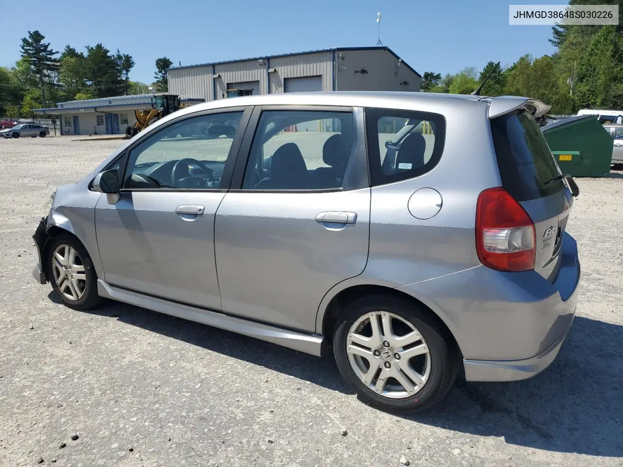 2008 Honda Fit Sport VIN: JHMGD38648S030226 Lot: 56707945