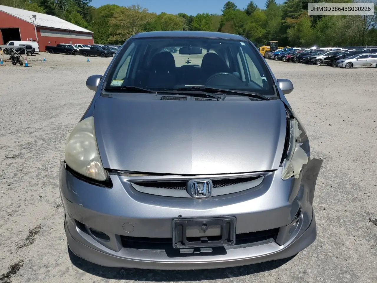 2008 Honda Fit Sport VIN: JHMGD38648S030226 Lot: 56707945