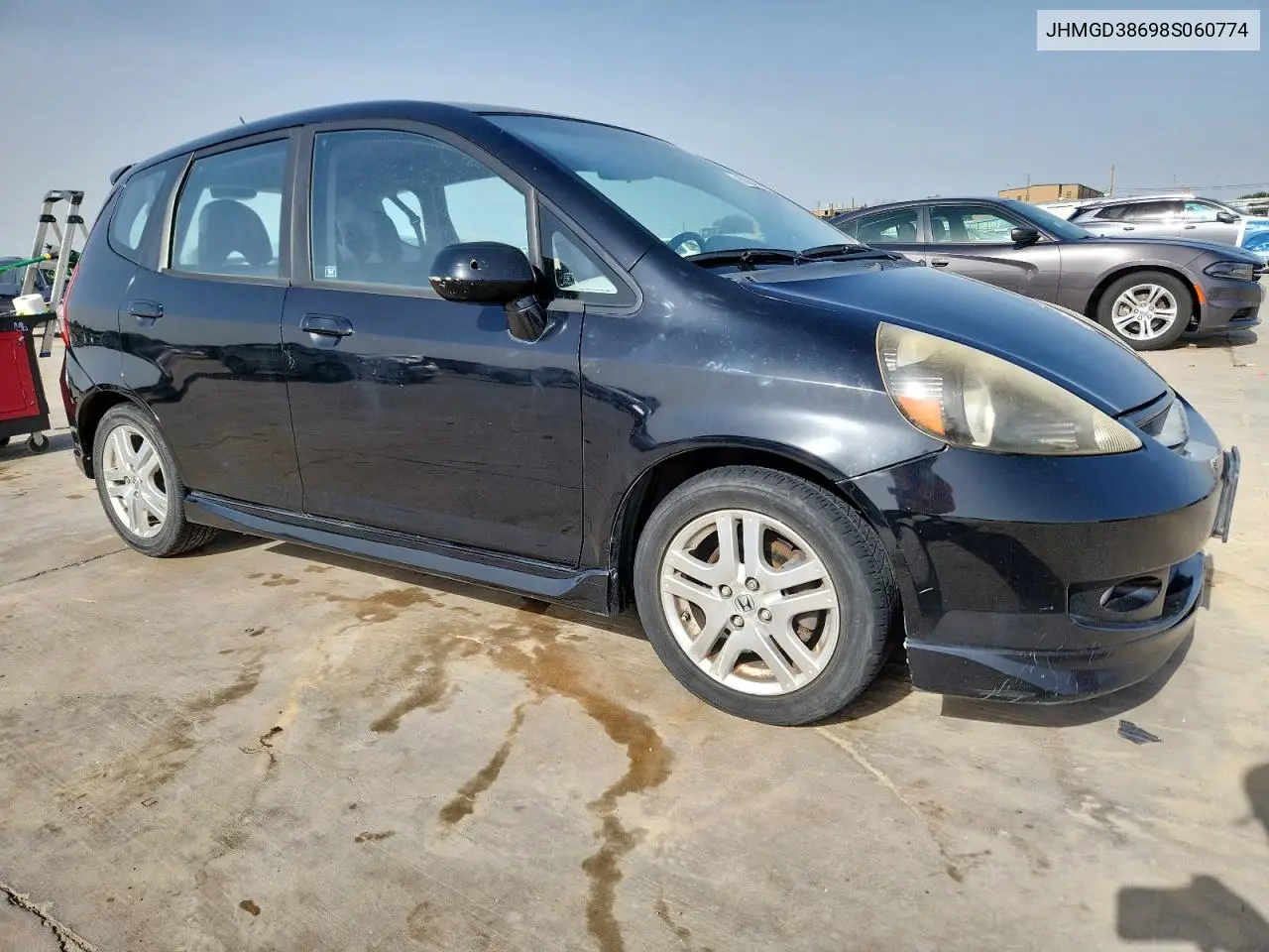 2008 Honda Fit Sport VIN: JHMGD38698S060774 Lot: 56844465