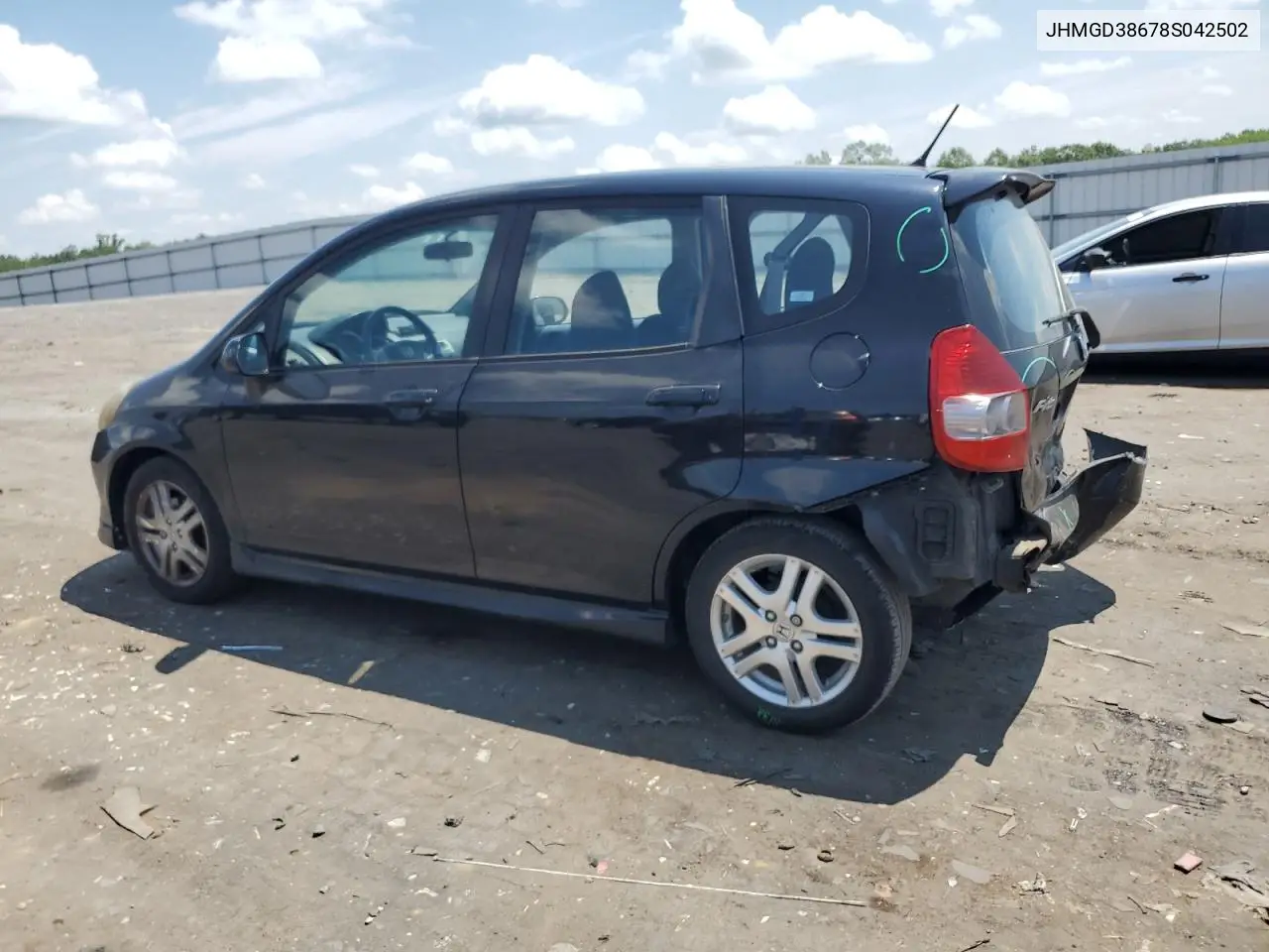 jhmgd38678s042502 JHMGD38678S042502 2008 Honda Fit Sport