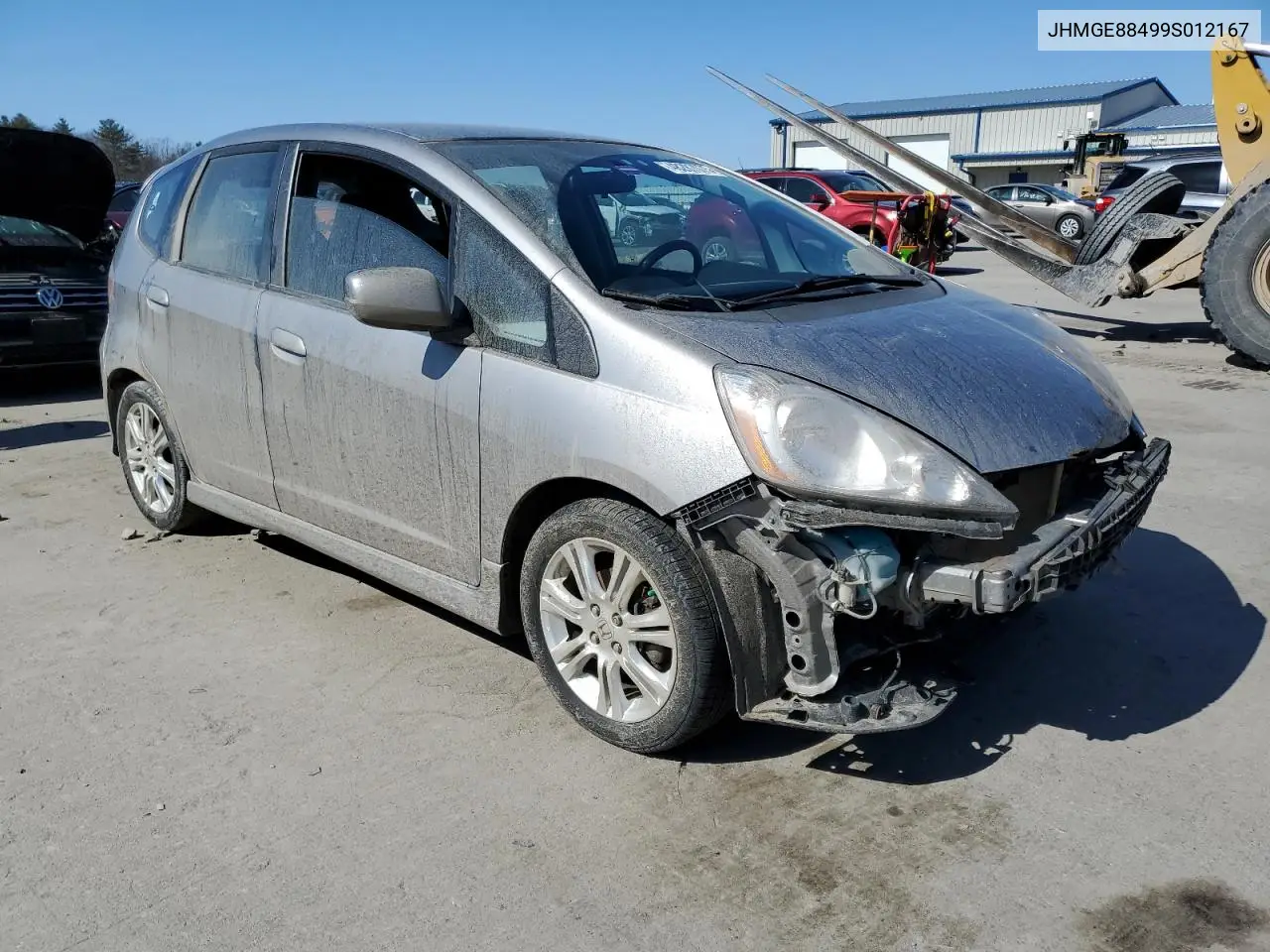 2009 Honda Fit Sport VIN: JHMGE88499S012167 Lot: 48287075
