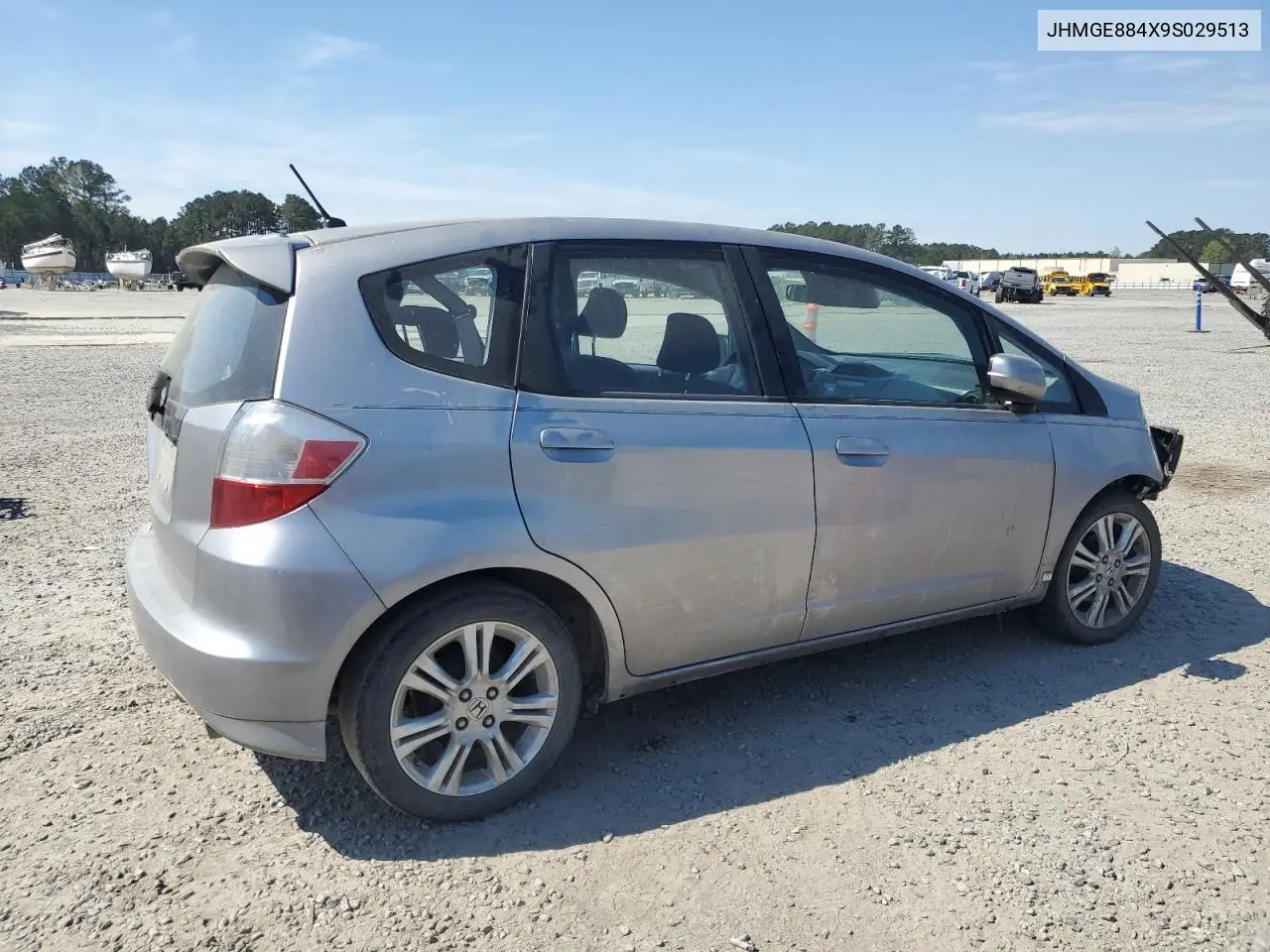 2009 Honda Fit Sport VIN: JHMGE884X9S029513 Lot: 51066995