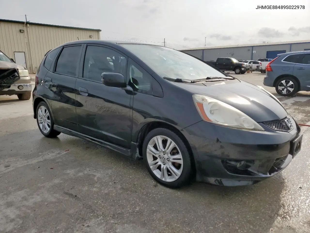2009 Honda Fit Sport VIN: JHMGE88489S022978 Lot: 54916835