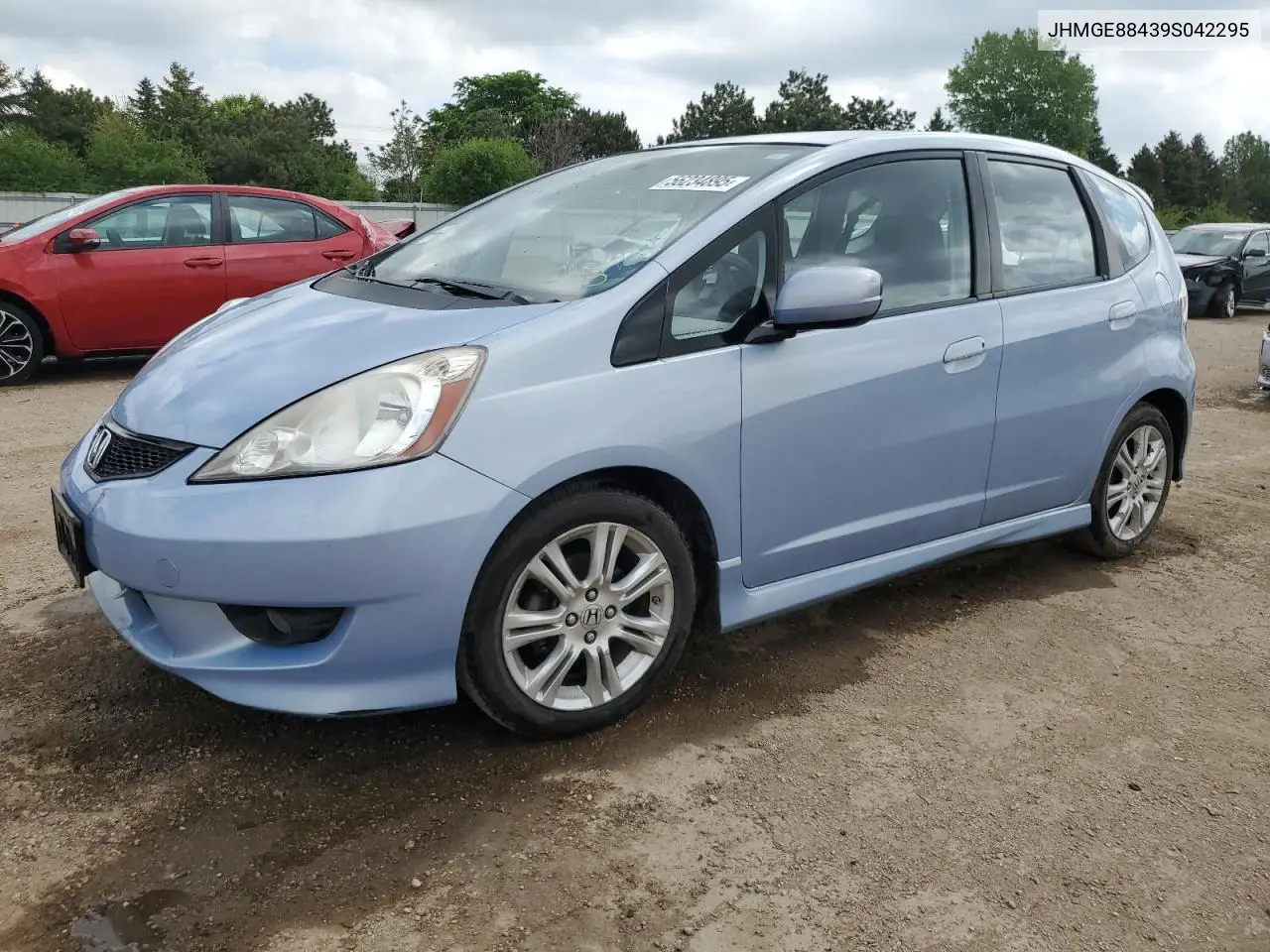 2009 Honda Fit Sport VIN: JHMGE88439S042295 Lot: 56234895