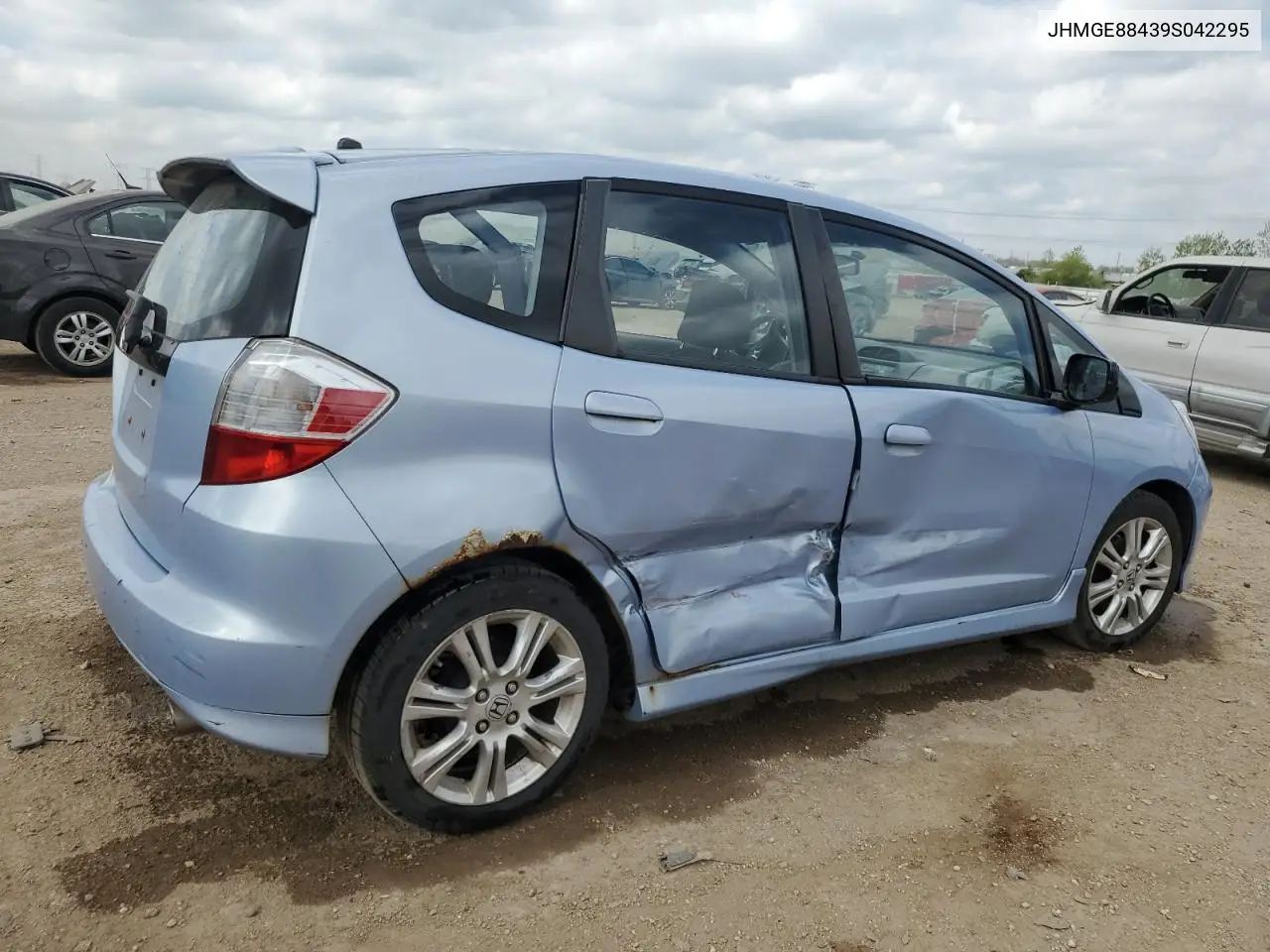 2009 Honda Fit Sport VIN: JHMGE88439S042295 Lot: 56234895