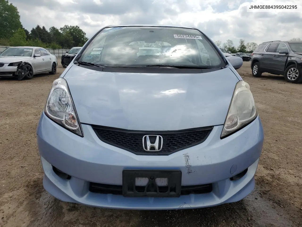 2009 Honda Fit Sport VIN: JHMGE88439S042295 Lot: 56234895