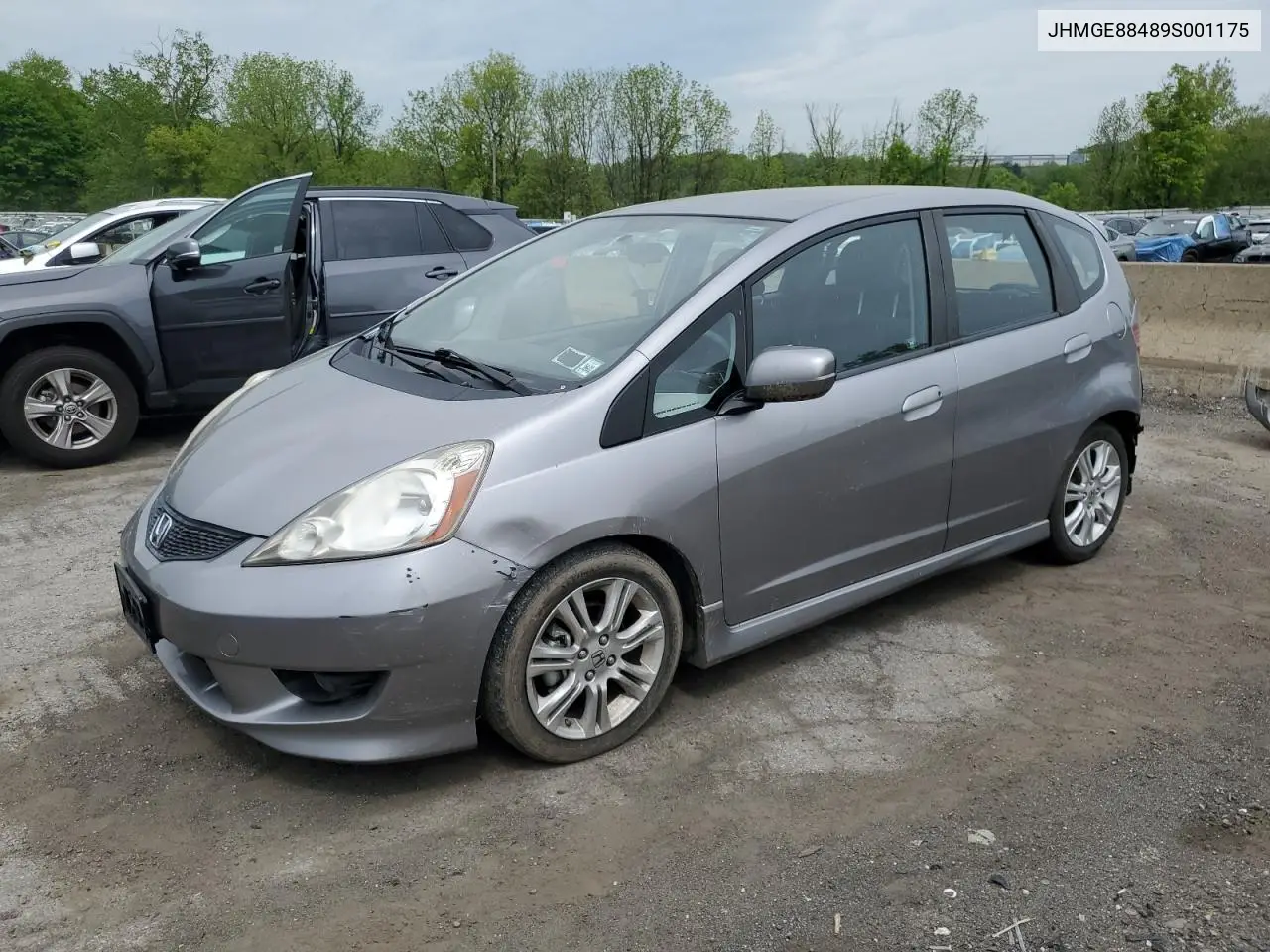 2009 Honda Fit Sport VIN: JHMGE88489S001175 Lot: 56315295