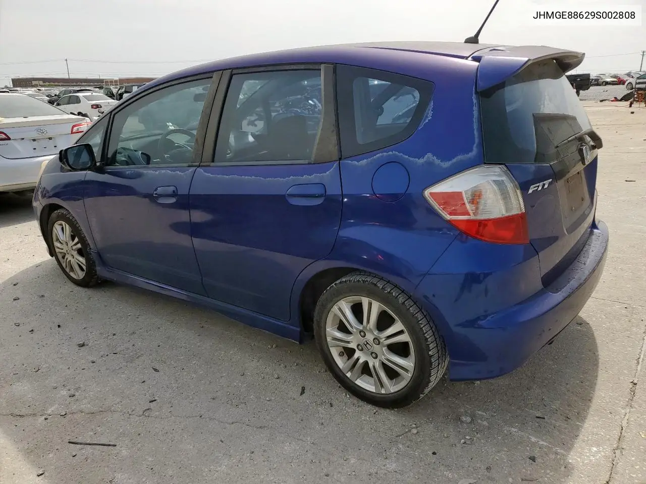2009 Honda Fit Sport VIN: JHMGE88629S002808 Lot: 56375225
