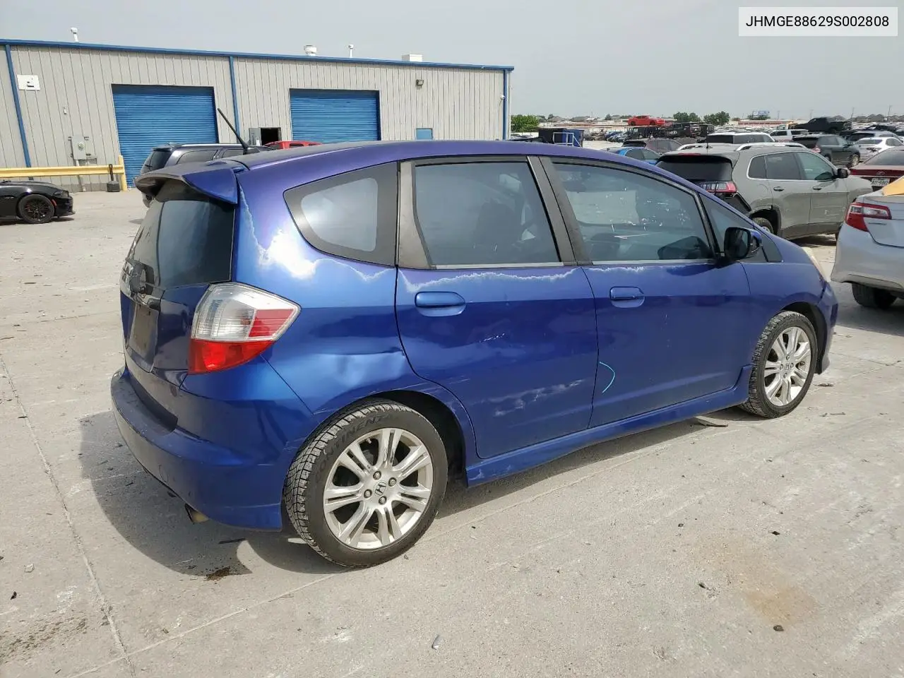 2009 Honda Fit Sport VIN: JHMGE88629S002808 Lot: 56375225