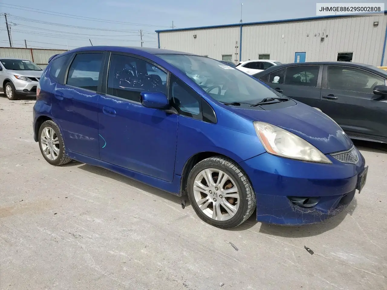 2009 Honda Fit Sport VIN: JHMGE88629S002808 Lot: 56375225
