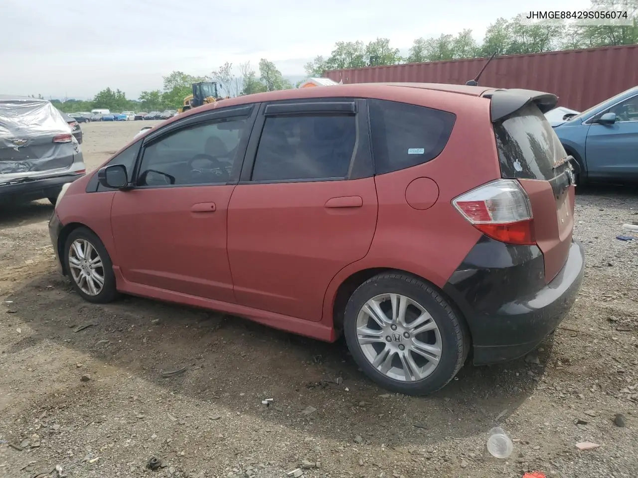 2009 Honda Fit Sport VIN: JHMGE88429S056074 Lot: 56595075