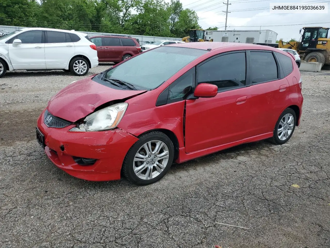 2009 Honda Fit Sport VIN: JHMGE88419S036639 Lot: 56656185