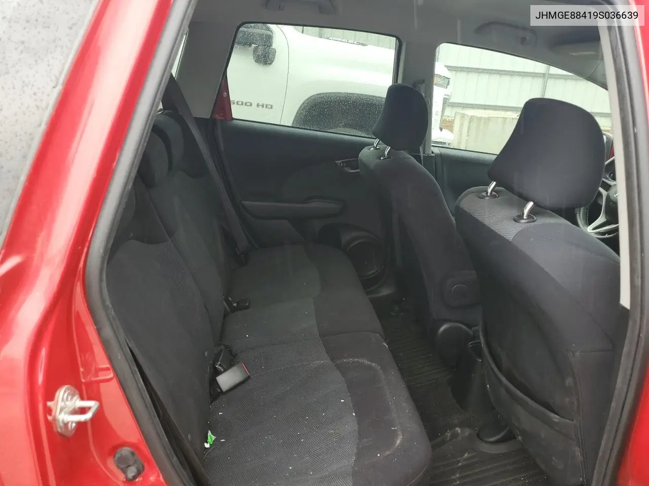 2009 Honda Fit Sport VIN: JHMGE88419S036639 Lot: 56656185