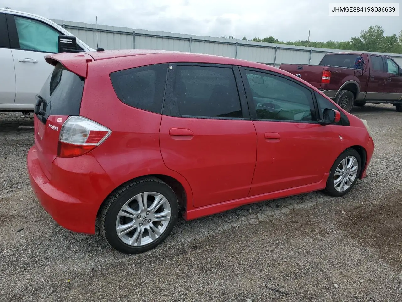 2009 Honda Fit Sport VIN: JHMGE88419S036639 Lot: 56656185