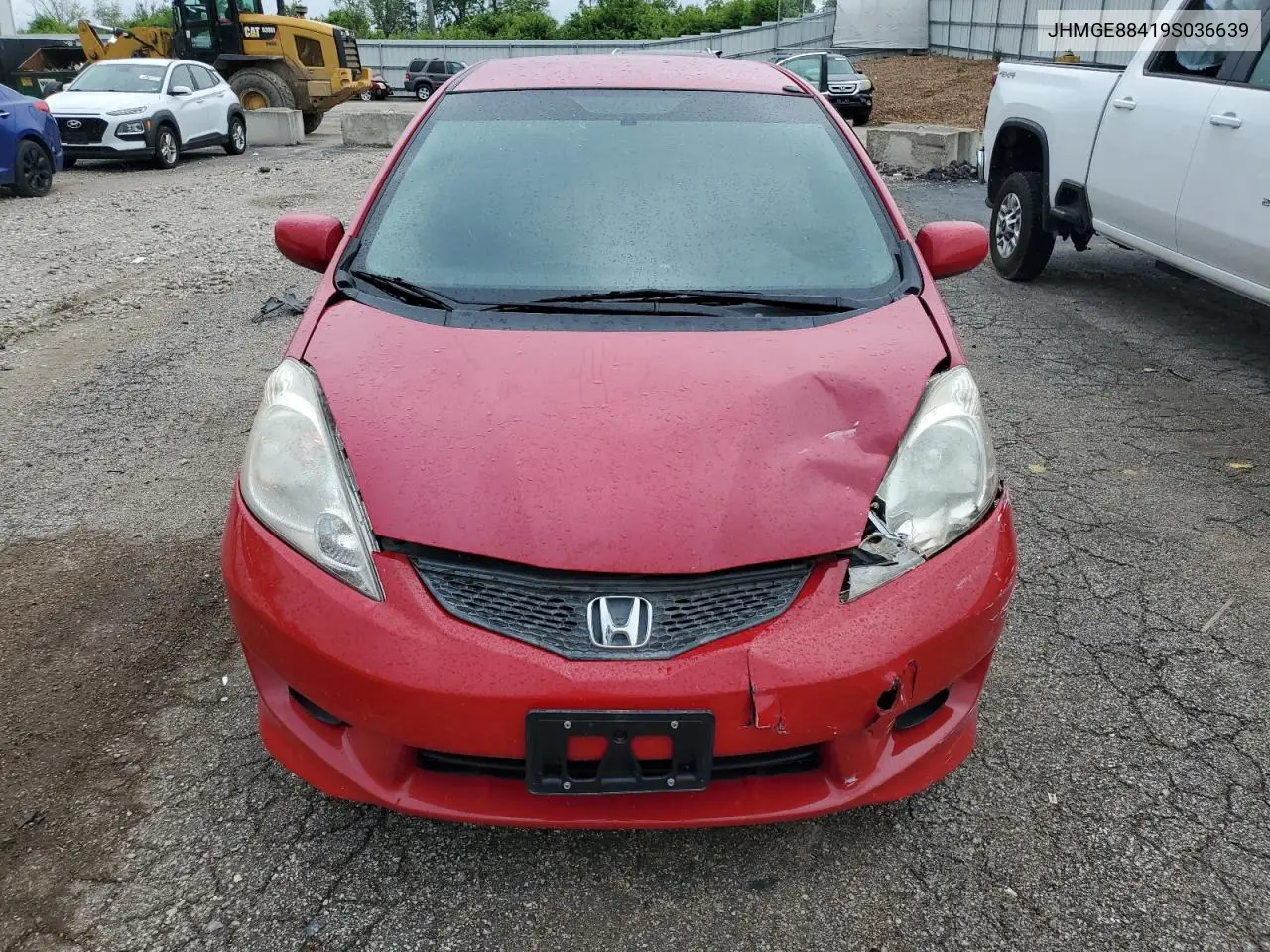 2009 Honda Fit Sport VIN: JHMGE88419S036639 Lot: 56656185