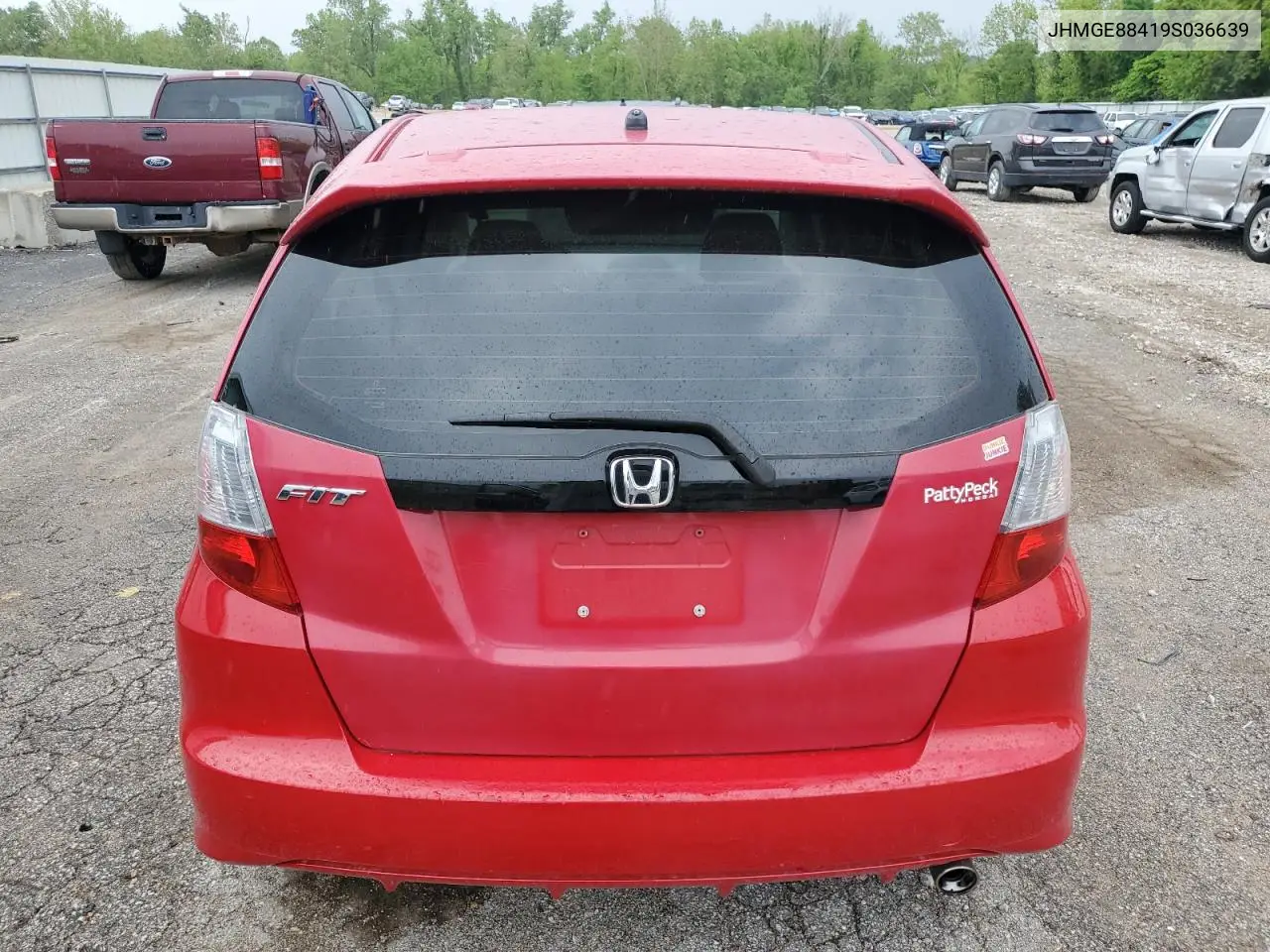 2009 Honda Fit Sport VIN: JHMGE88419S036639 Lot: 56656185