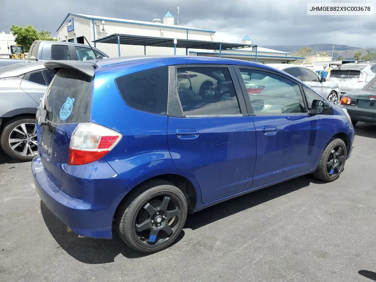 2009 Honda Fit VIN: JHMGE882X9C003678 Lot: 56688265