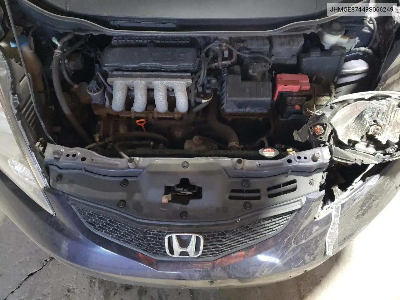 2009 Honda Fit Sport VIN: JHMGE87449S066249 Lot: 56694985
