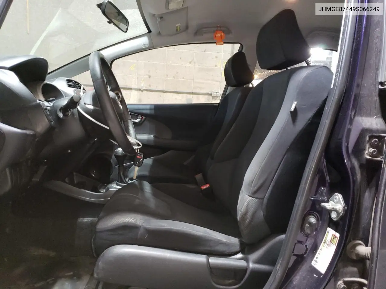 2009 Honda Fit Sport VIN: JHMGE87449S066249 Lot: 56694985