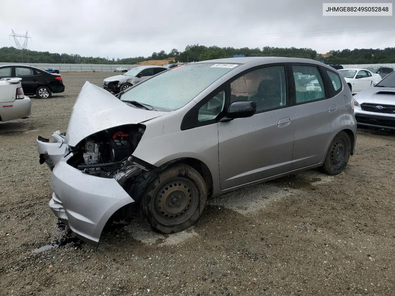 2009 Honda Fit VIN: JHMGE88249S052848 Lot: 56739415